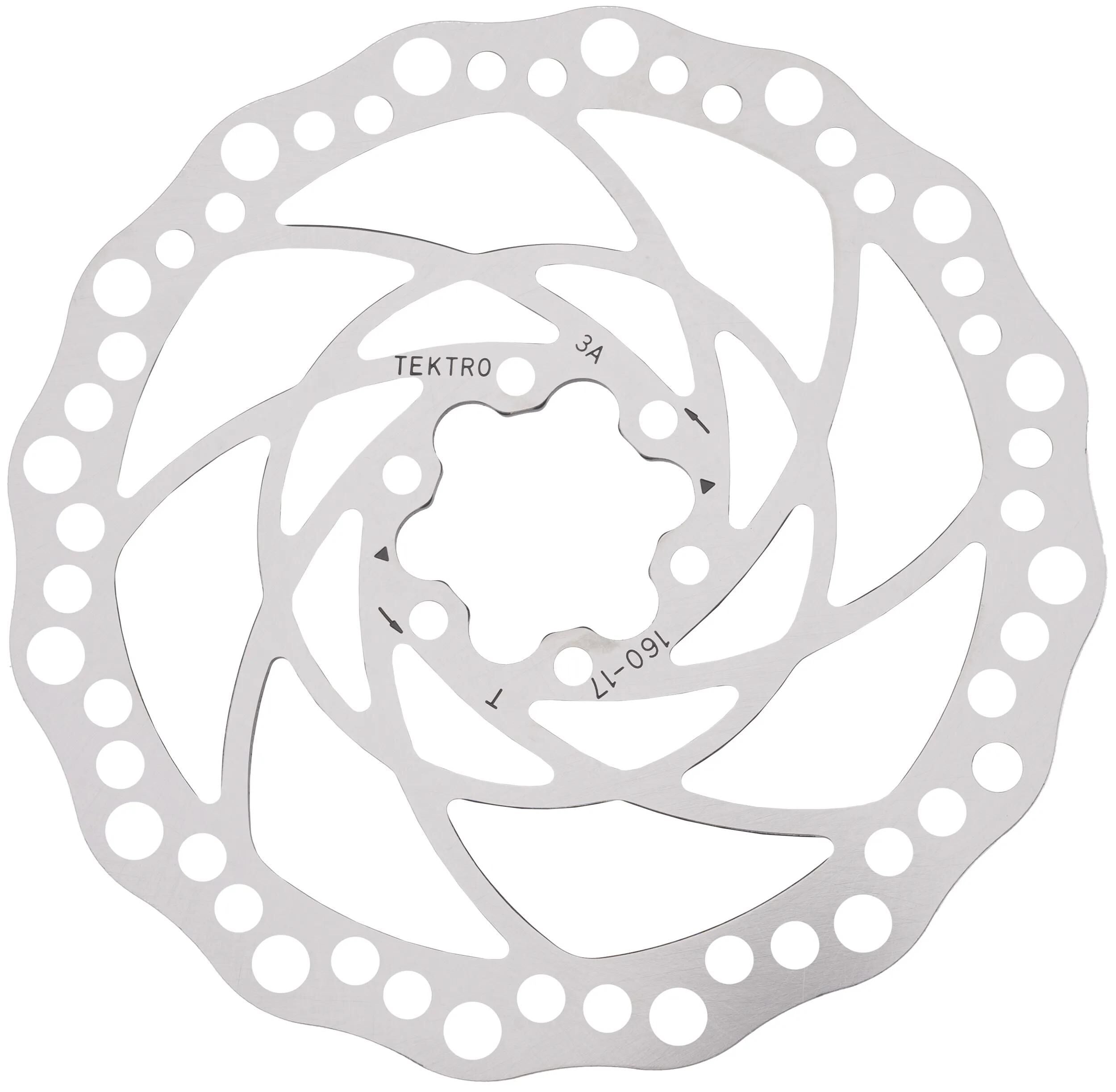 Tektro bremsscheibe tr-17 brake rotors f.hd- t390 160mmx2.3mm 6-hole