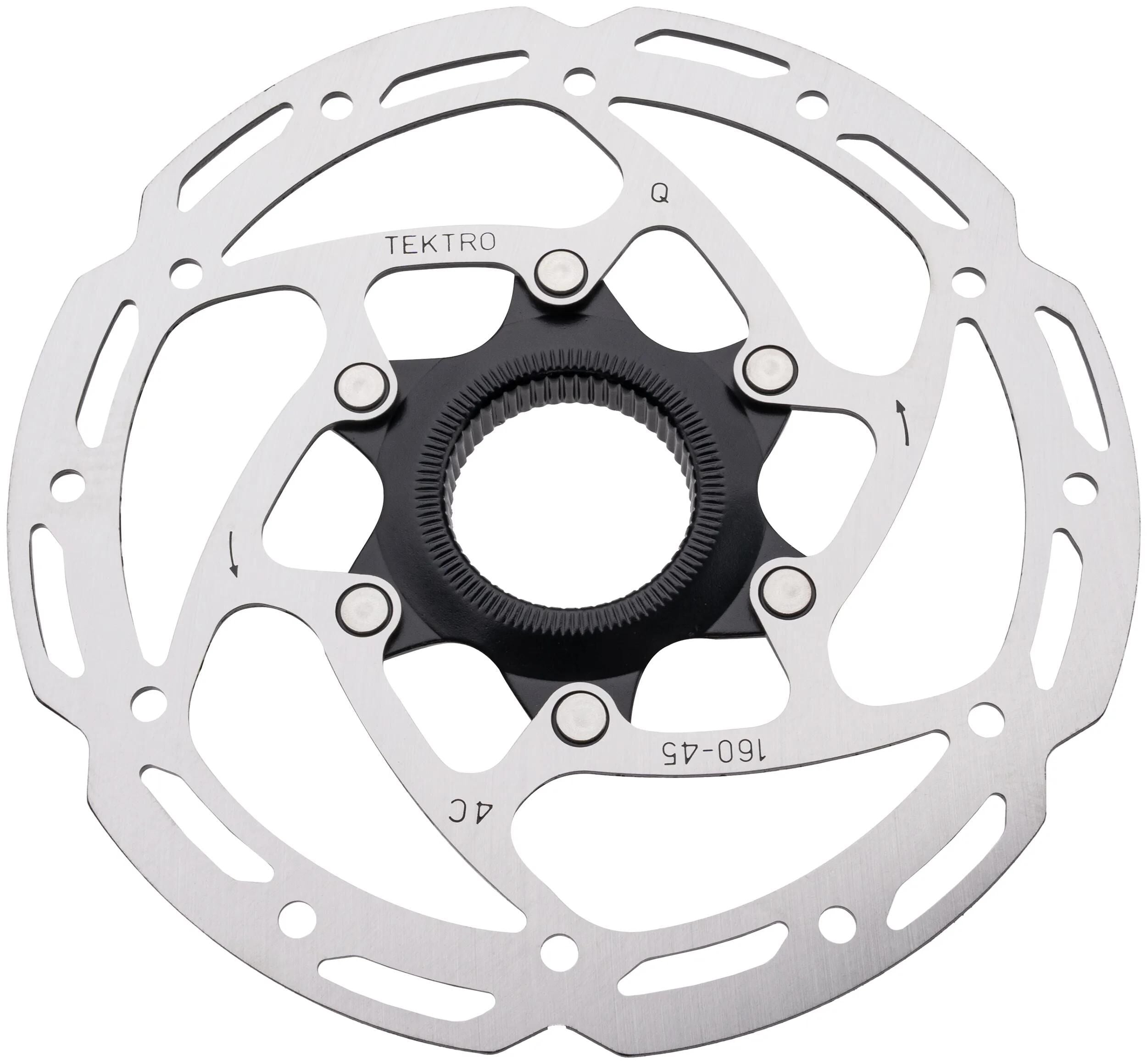 Tektro bremsscheibe tr-45 brake rotors f.hd- t390 160mmx2.3mm center l