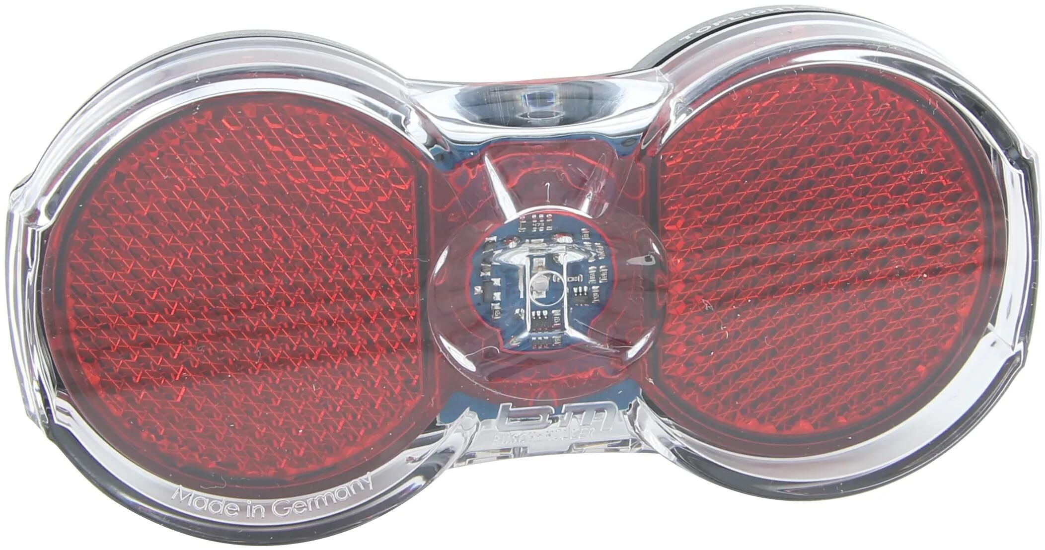 Busch + müller rücklicht toplight flat plus rear light b m toplight plus 80mm oem