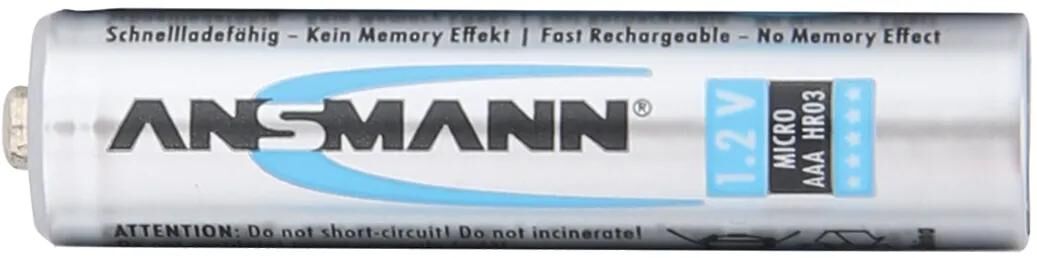 Ansmann akkubatterie maxe rechargeable bat. maxe micro 4 piec.800 mah