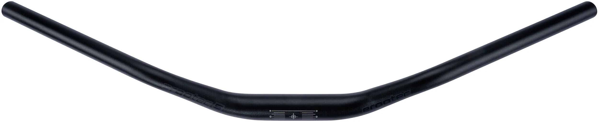 Ergotec stuur bar 50 comfort ø31.8mm 50mm rise - zwart gezandstraald