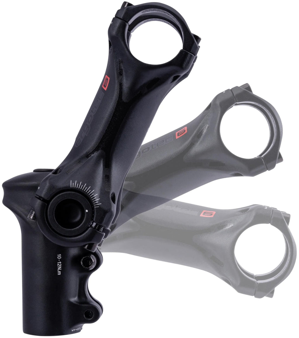 Ergotec vorbau swell x 70 ahead stem swell x 70 31.8 120mm black level 6