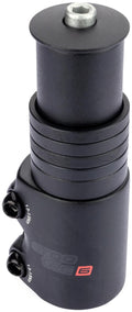 Ergotec Vorbauadapter Ahead Level 6 mit Spacern 28,6 ø 107 mm matt schwarz