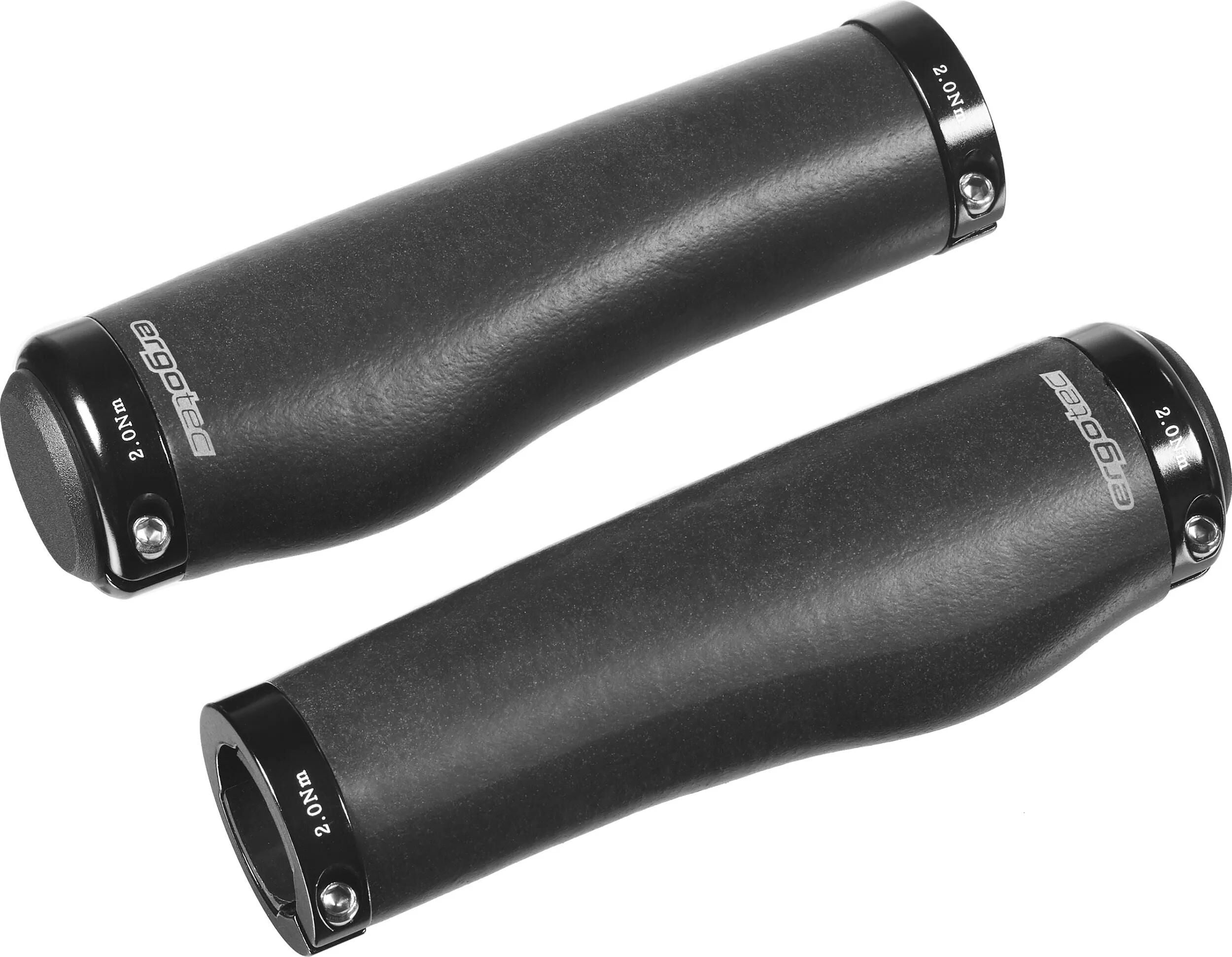 Ergotec Kyoto Silikongriffe, lang, schwarz
