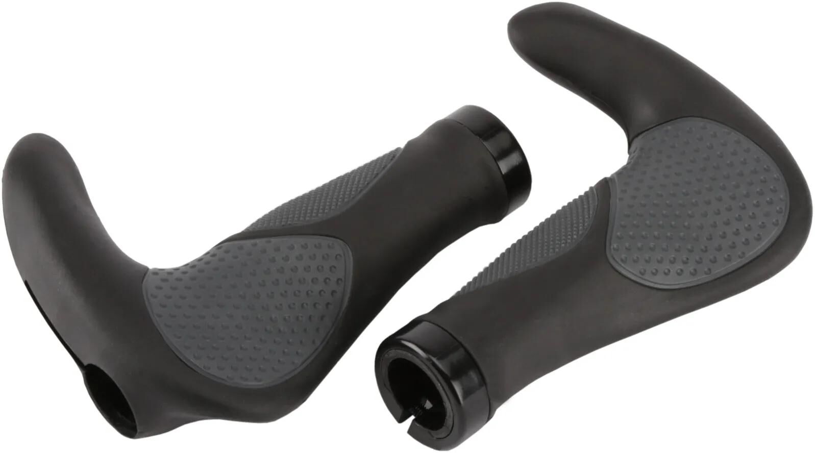 Ergotec Griffe Oslo Lenkerenden lang schwarz grau