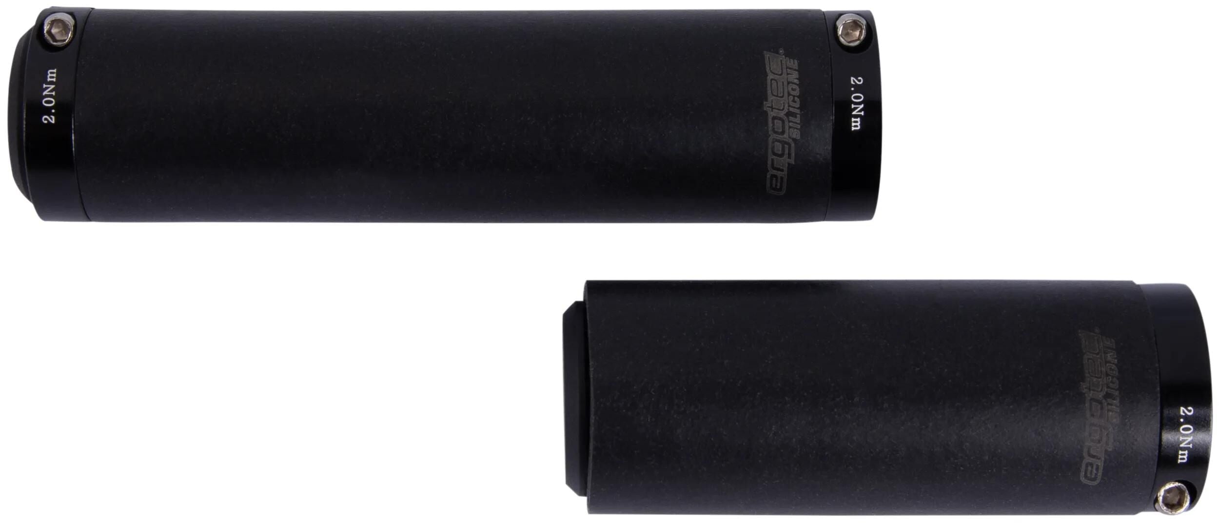 Ergotec Lenkerset Bilbao 130 90mm Silikon schwarz