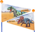 Bike fashion sicherheitswimpel safety flag t-rex world