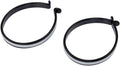 Contec hosenspange tweezers ct trouser clip pair w. reflective stripes, black