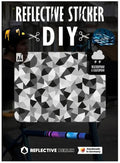Reflective berlin reflexaufkleber diy reflective sticker diy sh sticker kites darts gray