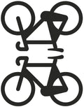 Reflective berlin reflexaufkleber decals refl.strip refl.berlin decals bike black