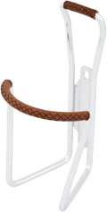 Contec trinkflaschenhalter retro classic ct bottle cage retro cl. silver w. leather