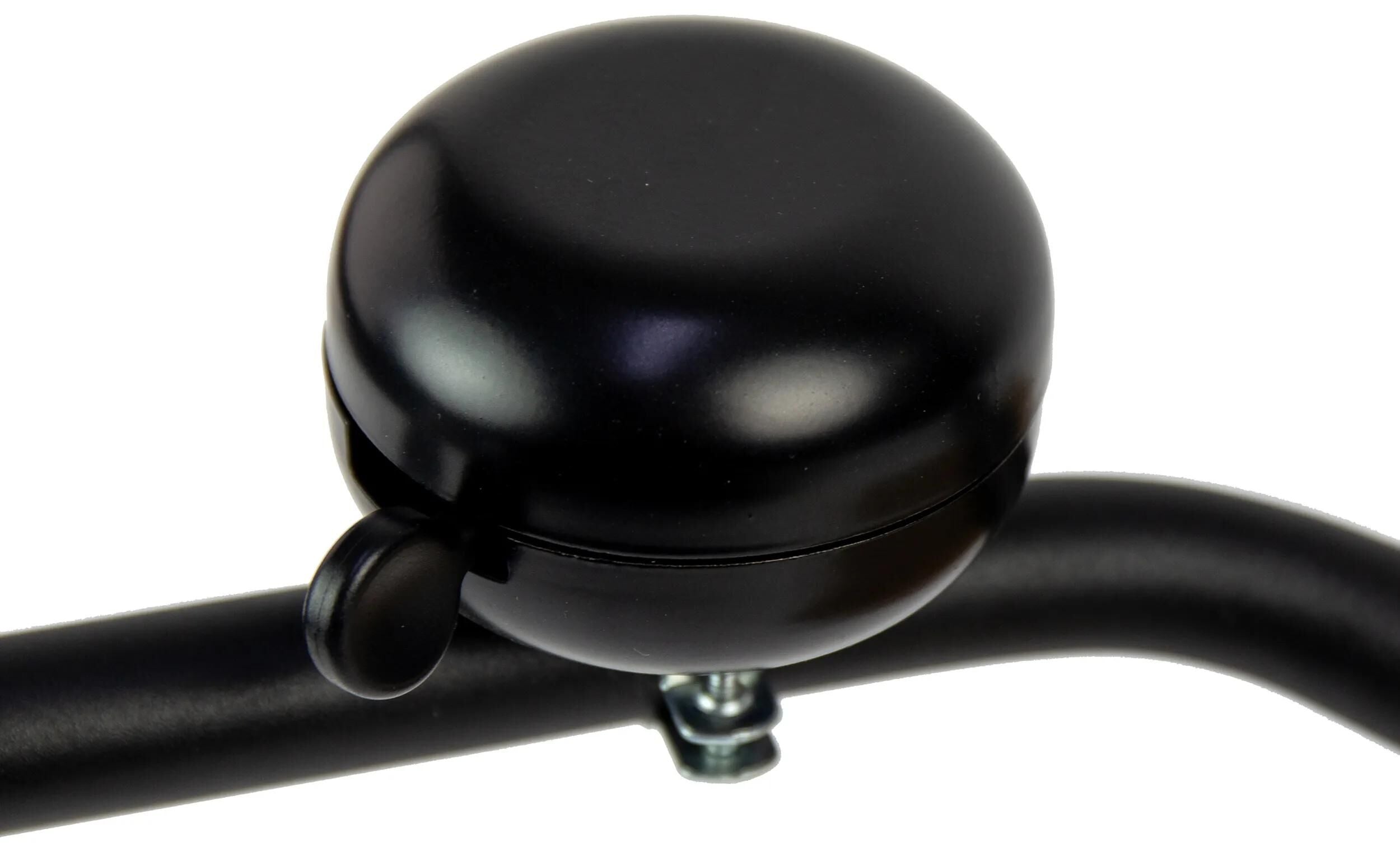WIDEK Fahrradklingel Ding-Dong Klingel Ding-Dong schwarz