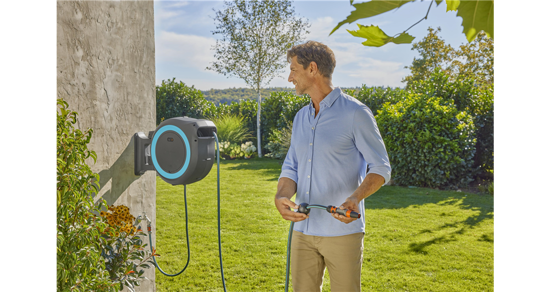 Gardena wandslangenbox powerroll xxl p4a set