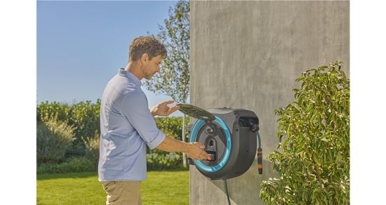 Gardena wandslangenbox powerroll xxl p4a set