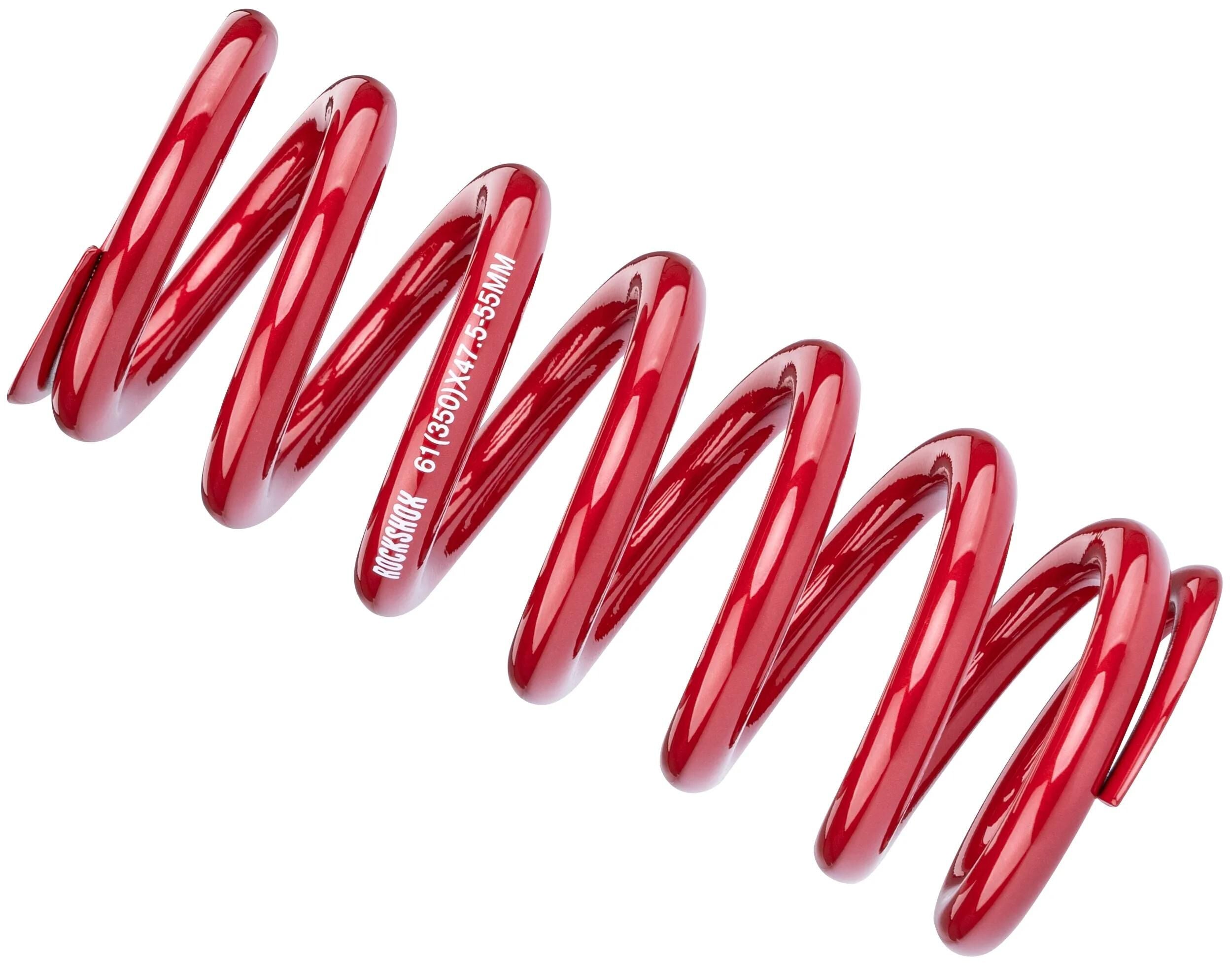 Rockshox feder spring rs 47,5-55mm 134mm 350 lb electr.red