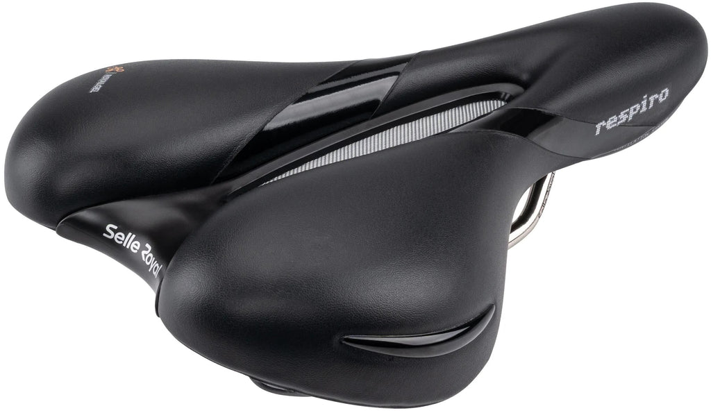 Selle royal zadel respiro moderate zwart
