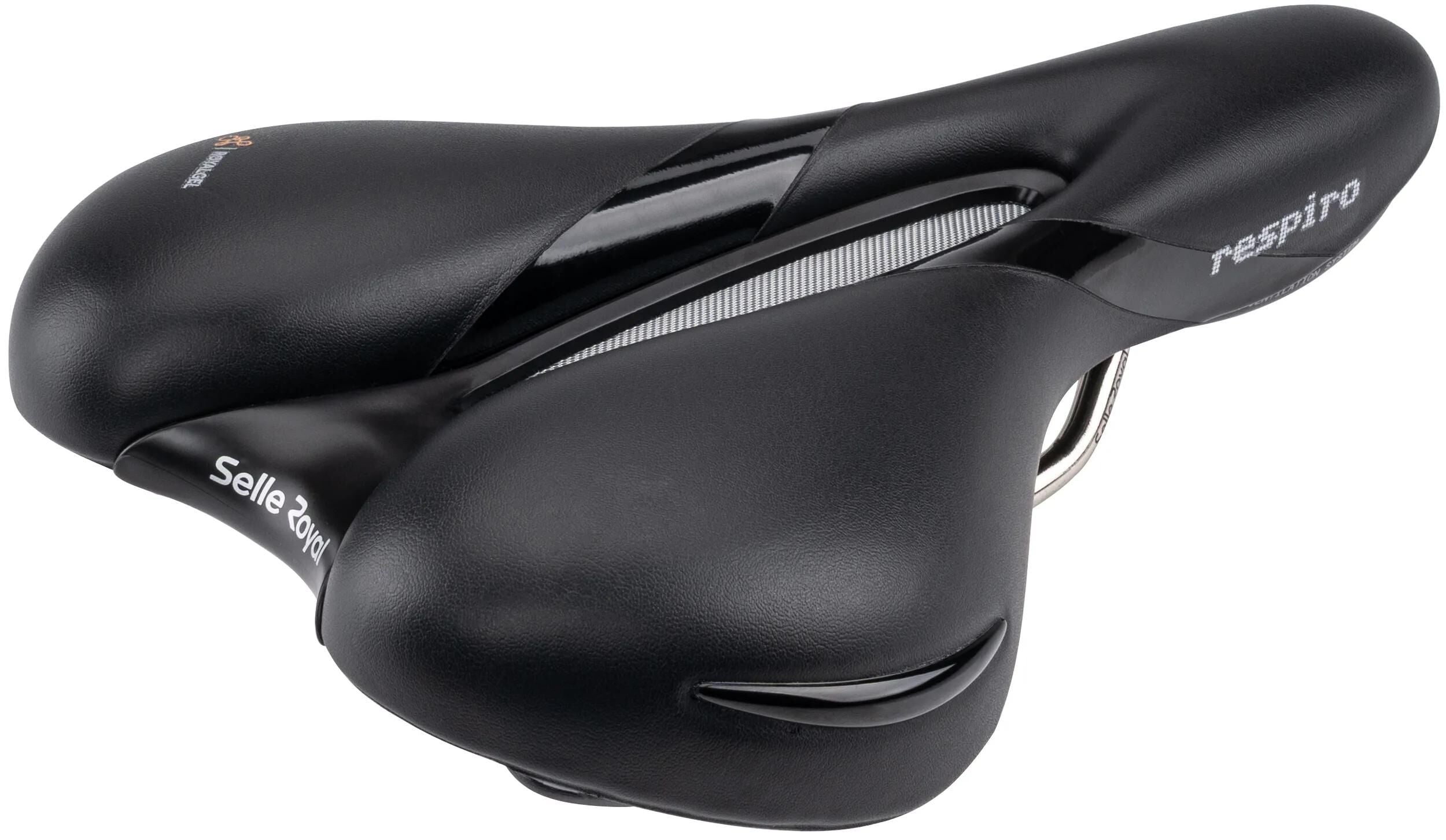 Selle royal zadel respiro moderate zwart