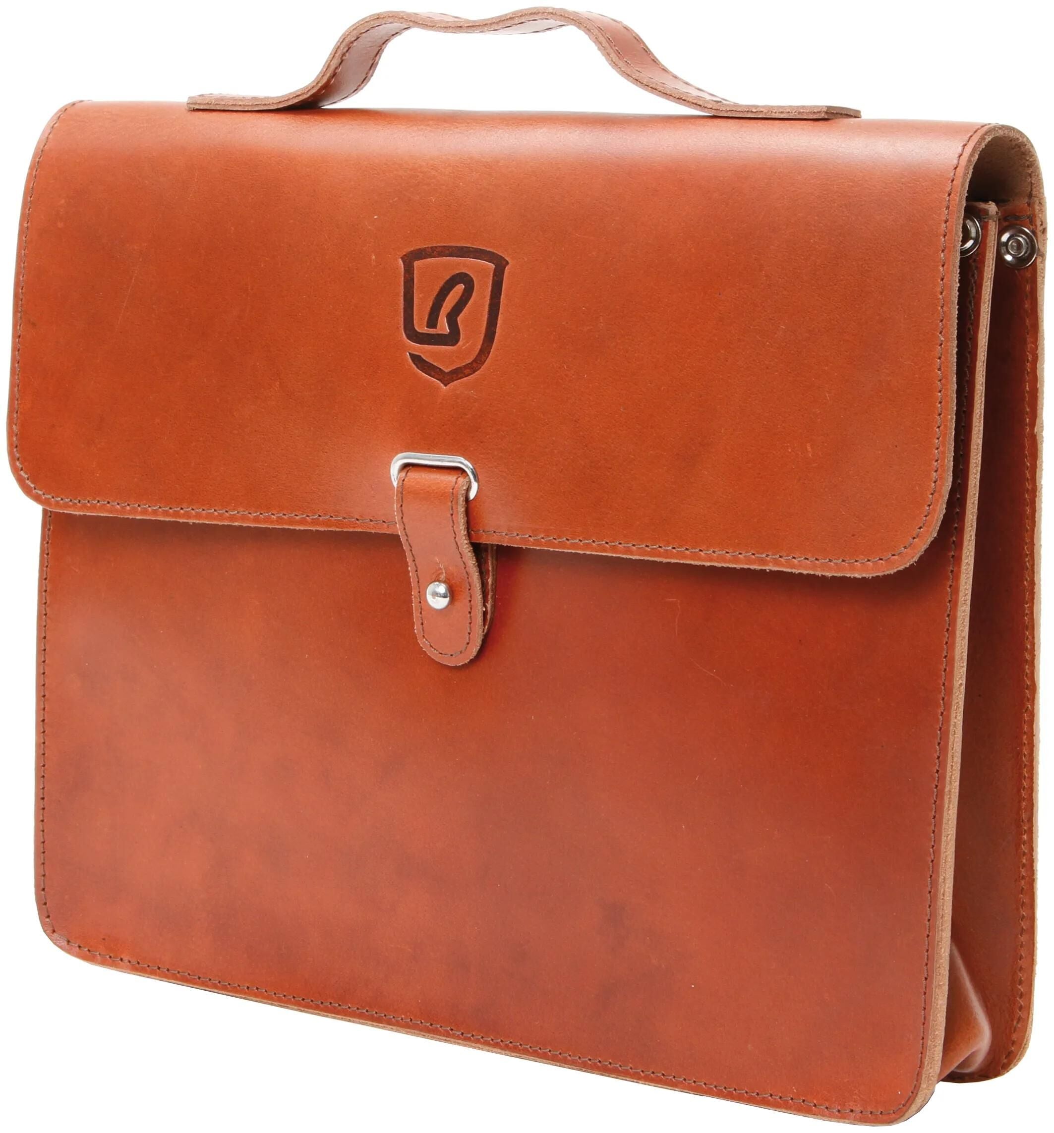Brave classic tasche frame bag leather brown