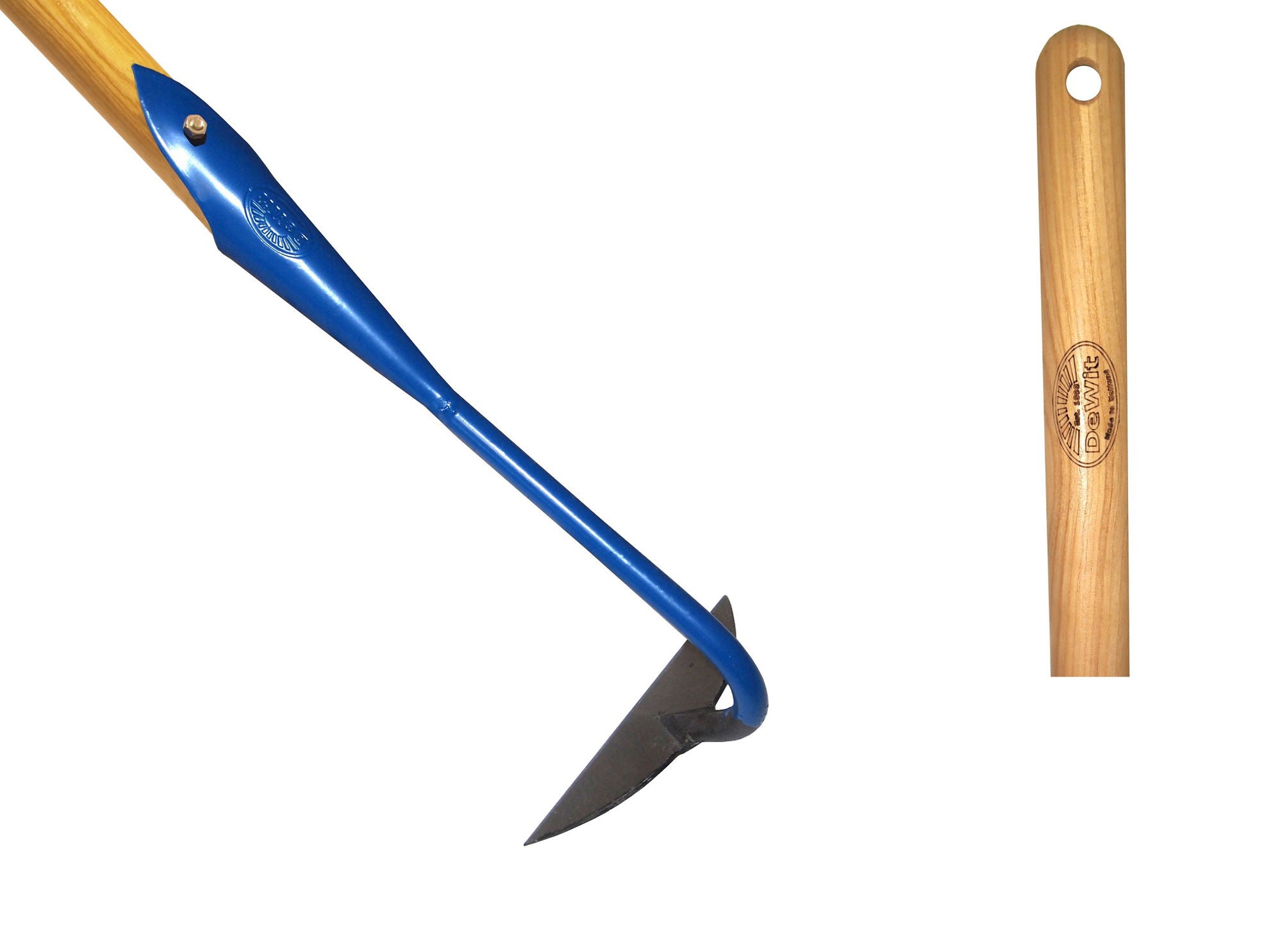 De wit hak halve maan 12cm essen steel 170cm dewit