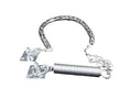 Waelbers stormketting met veer gegalvaniseerd