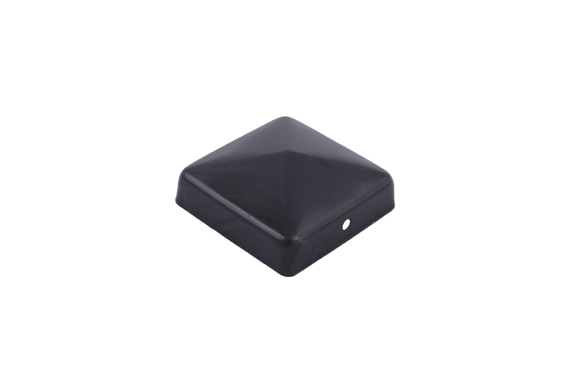 Waelbers paalornament piramide 71x71mm zwart