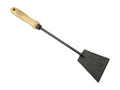 De wit afsteekmes essen handvat 140mm