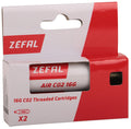Zéfal co2-kartusche co2 cartridge push 16g w.thread