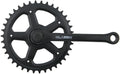 Pieper kettenradgarnitur crankset 4-edge 38t 1 2x3 32 150mm steel