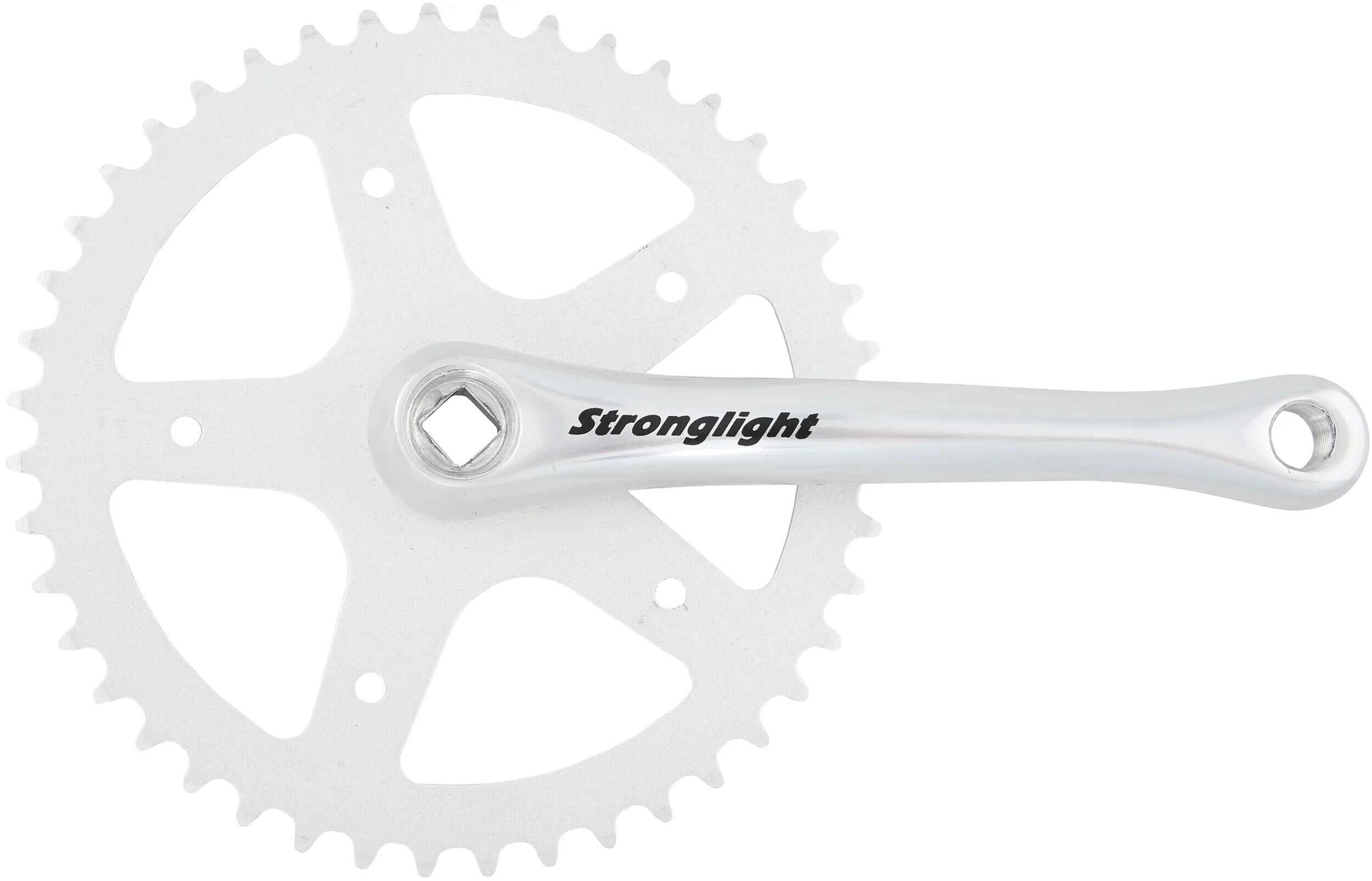 Stronglight kettenradgarnitur crankset 1-speed 44t 170mm sil.