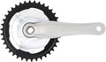 Miranda kettenradgarnitur crankset 170mm steel alu silver