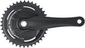Miranda kettenradgarnitur crankset 170mm steel alu,black
