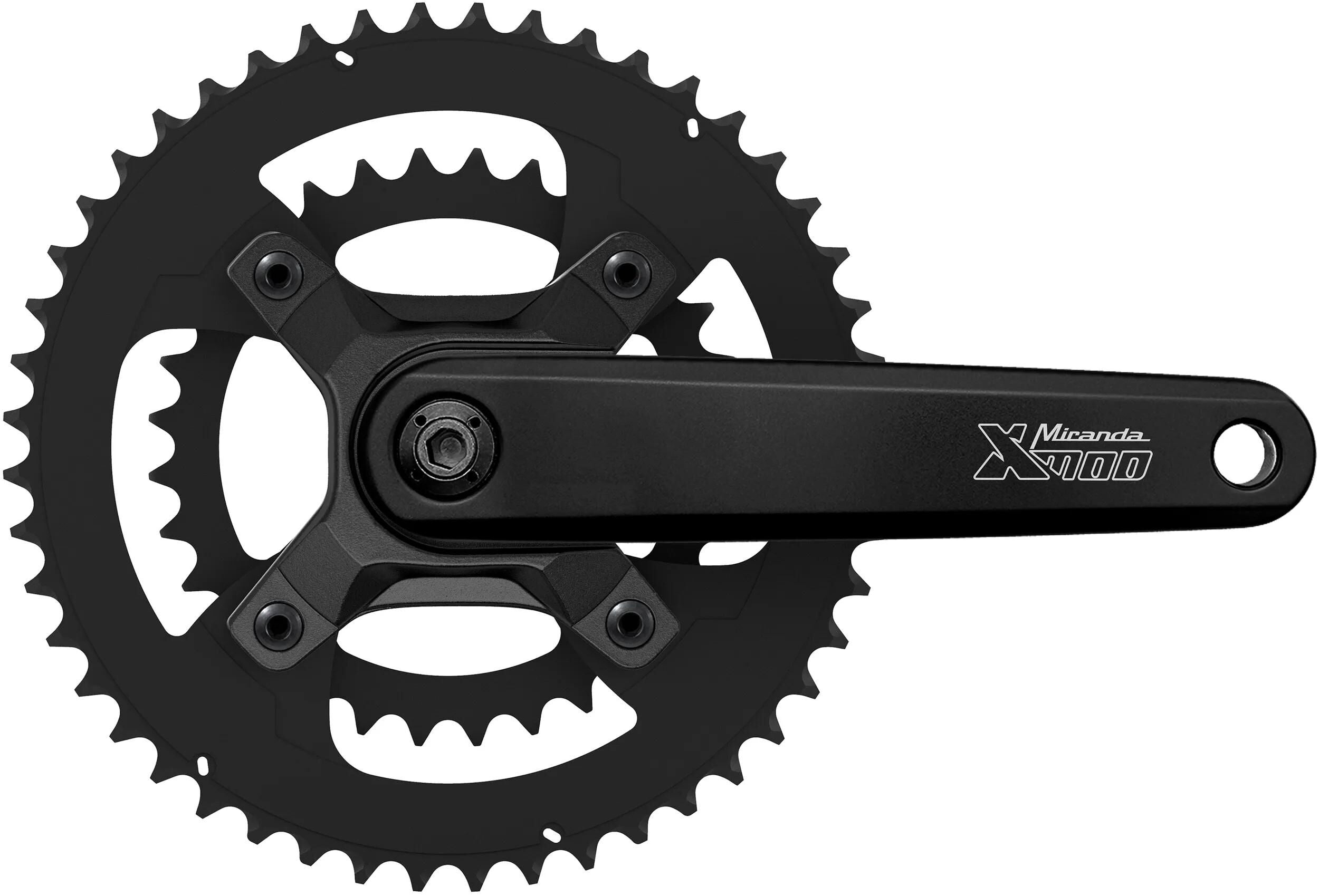 Miranda kettenradgarnitur xmod 2 gravel crankset xmod 2 gravel 30 46t 165mm