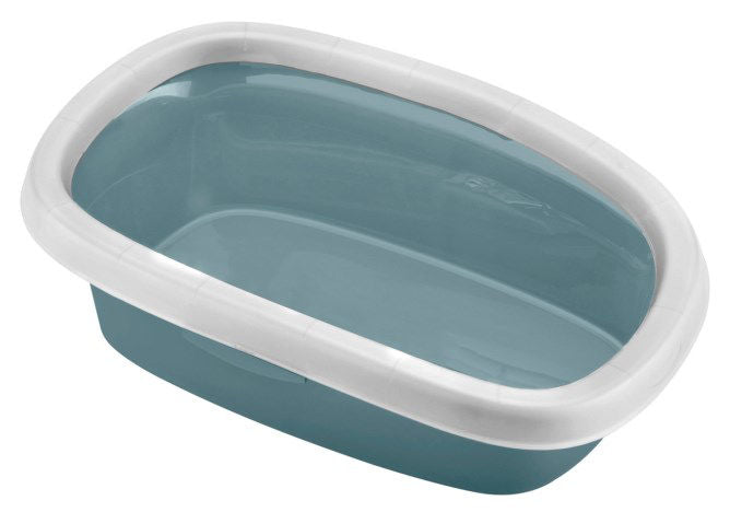 Sprint kattenbak met rand 58 x 39 x 17 cm blauw