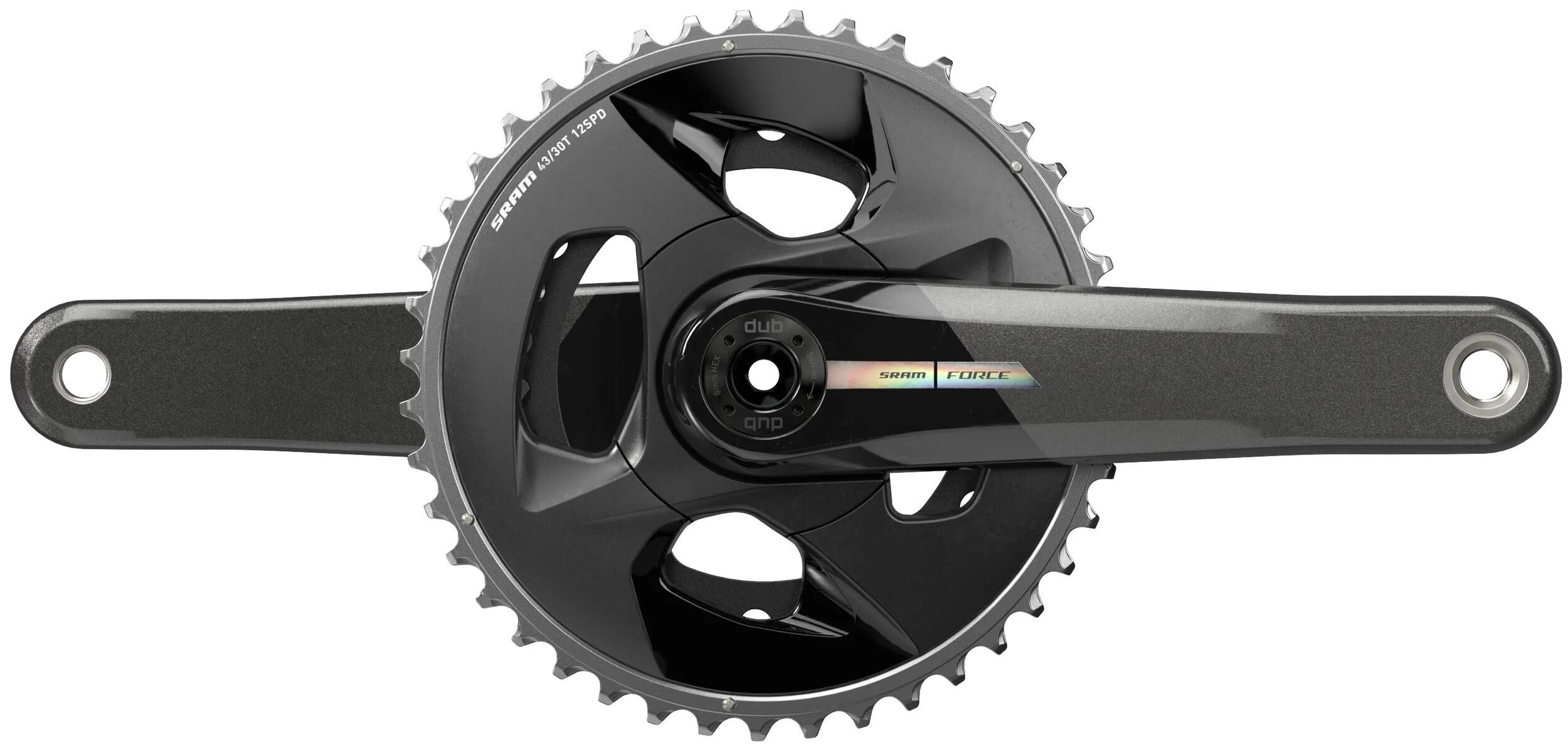 Sram kettenradgarnitur force axs force 43 30z krg 172.5mm dm dub wide