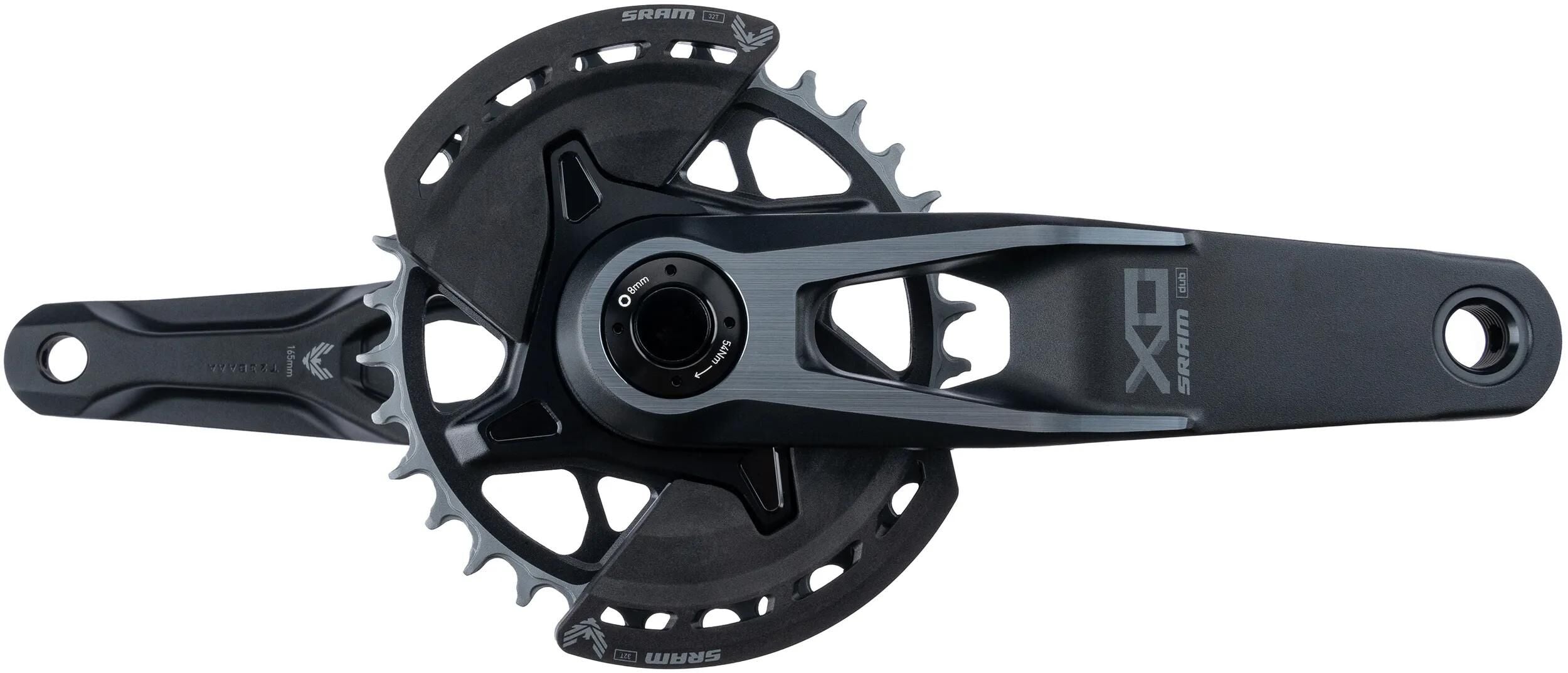 Sram kettenradgarnitur x0 eagle axs transmission crankset pm x0 eagle axs tr. 165mm