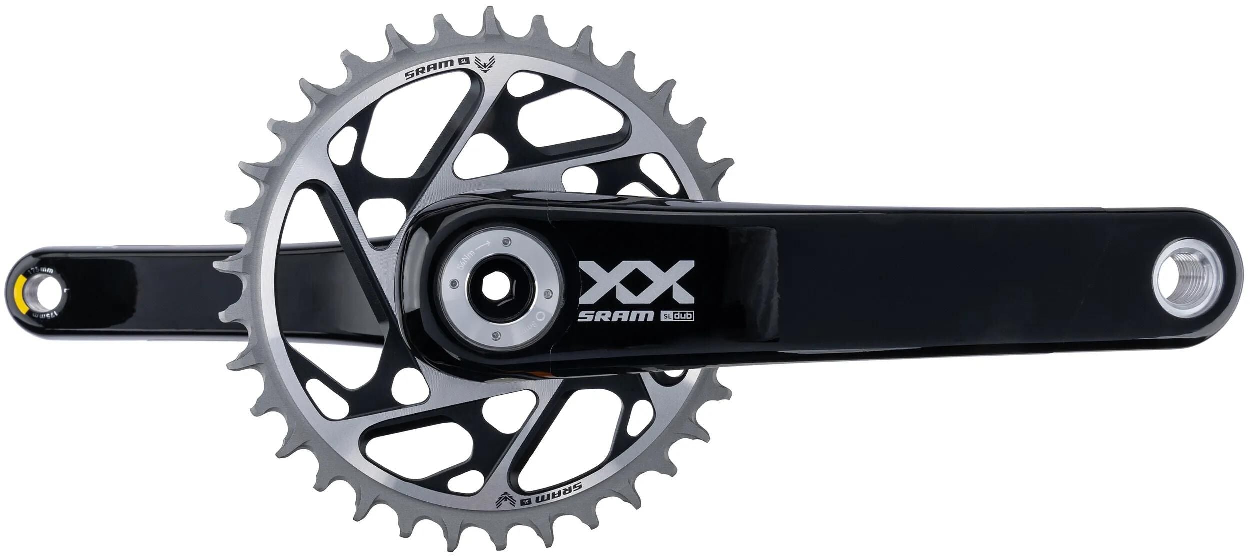 Sram kettenradgarnitur xx sl eagle transmission crankset xx sl eagle tr. 175mm q174mm
