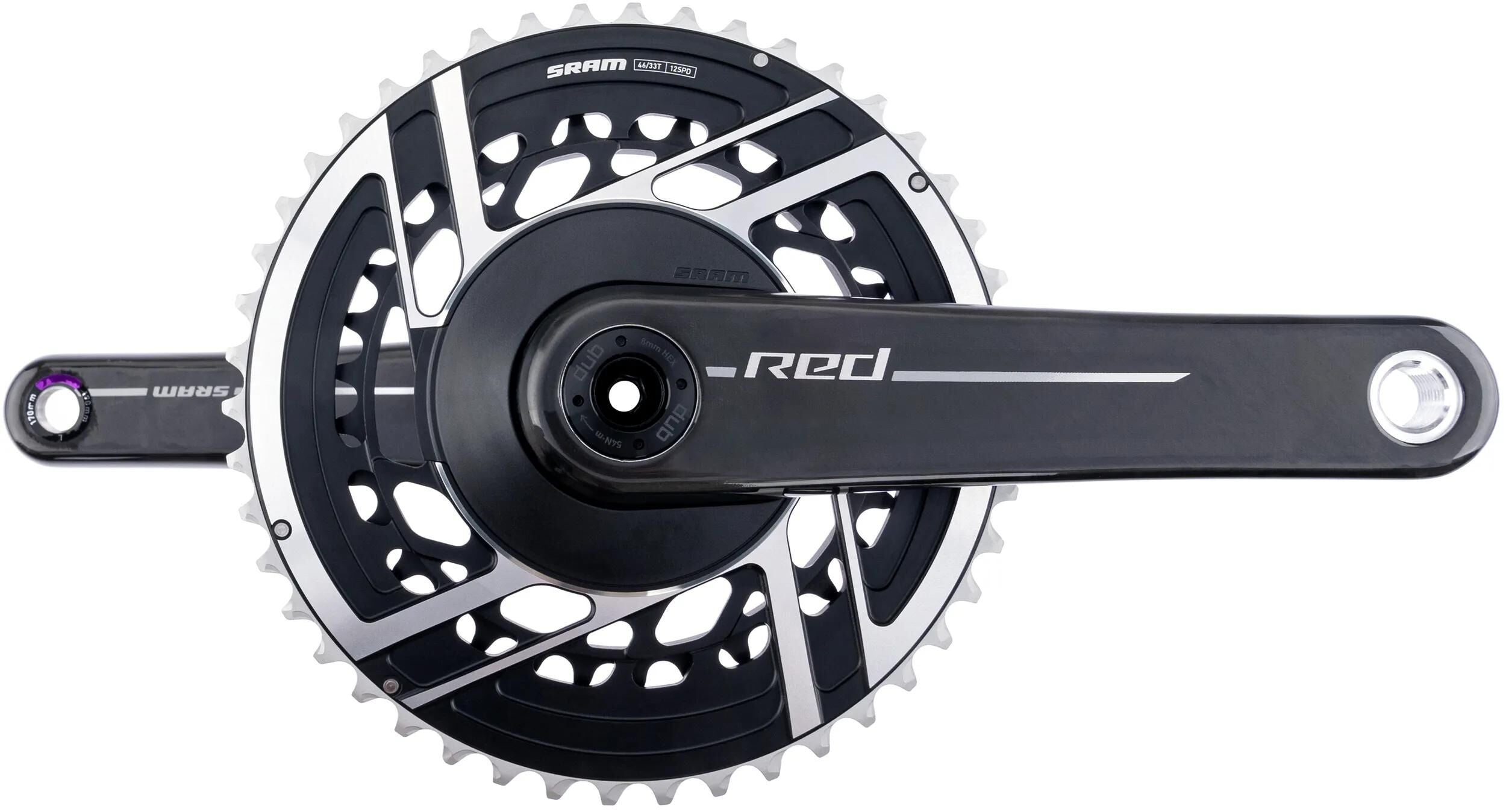 Sram kettenradgarnitur red e1 crankset red e1 33 46t 170mm