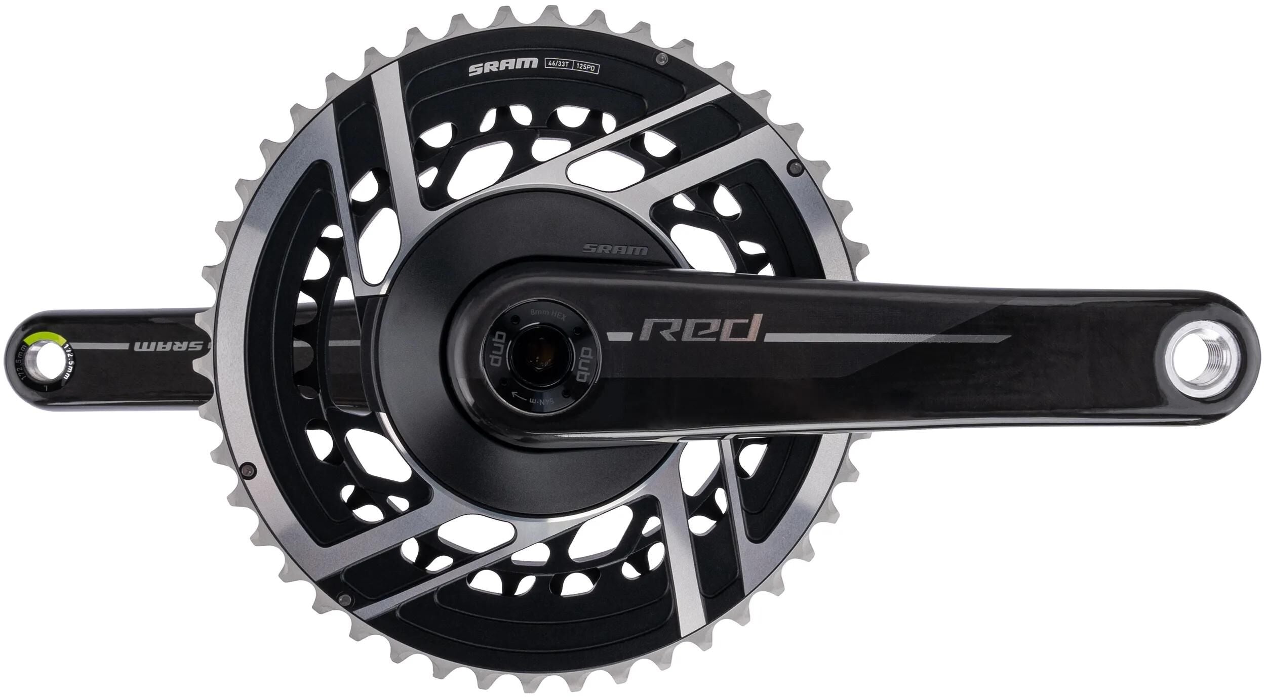 Sram kettenradgarnitur red e1 crankset red e1 33 46t 172,5mm