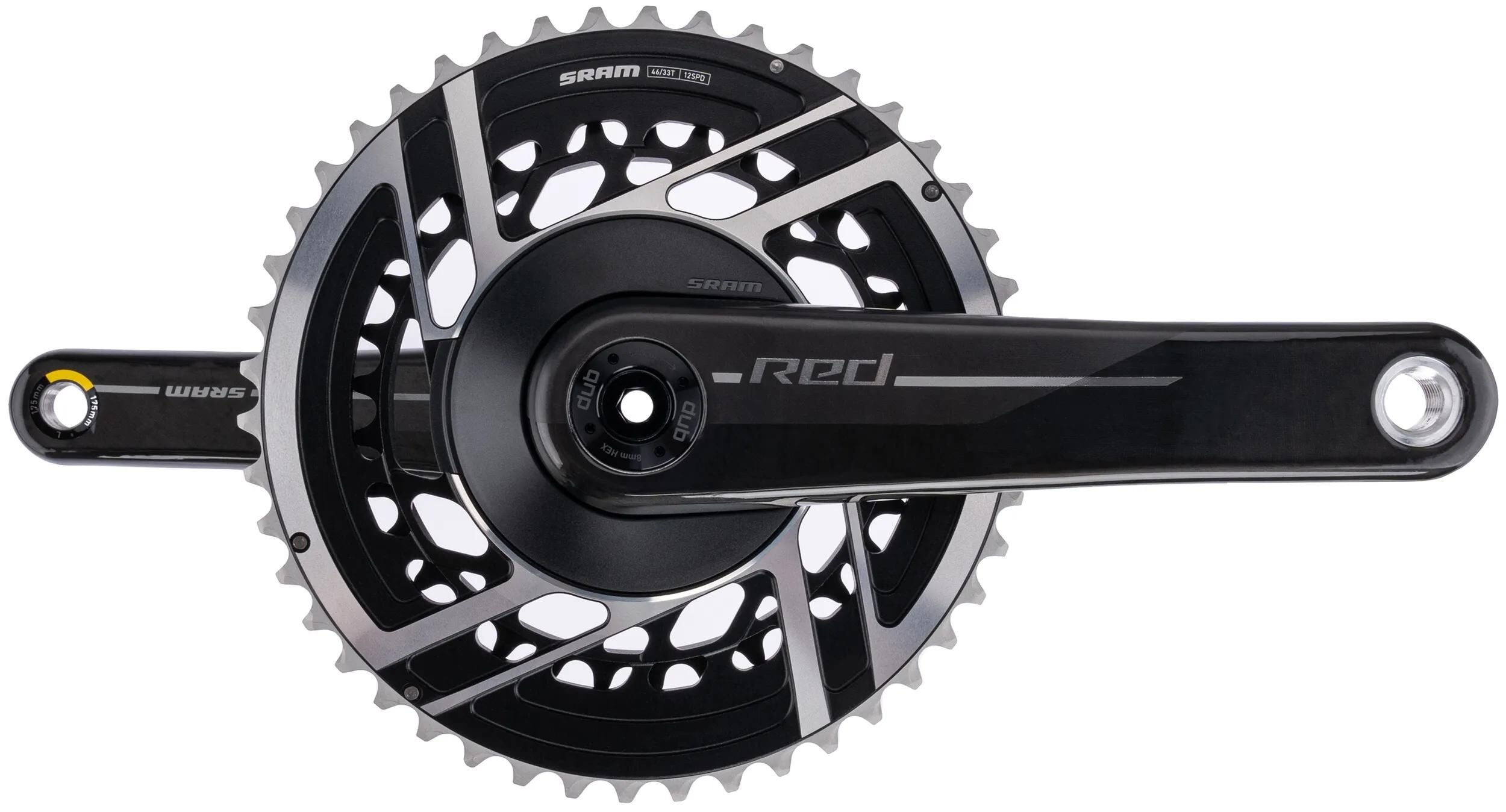 Sram kettenradgarnitur red e1 crankset red e1 33 46t 175mm