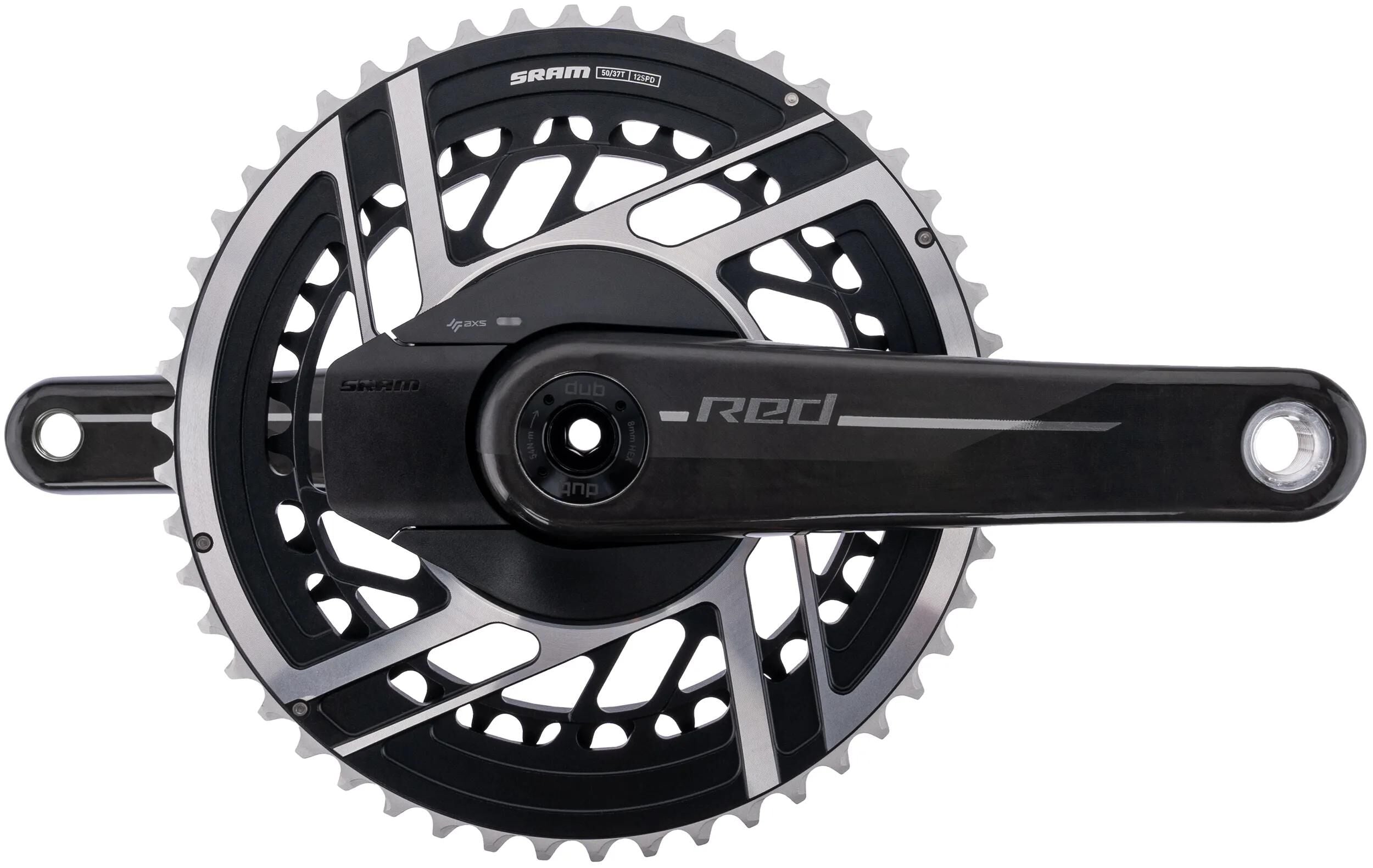 Sram kettenradgarnitur red axs e1 crankset pm red axs e1 37 50t 160mm