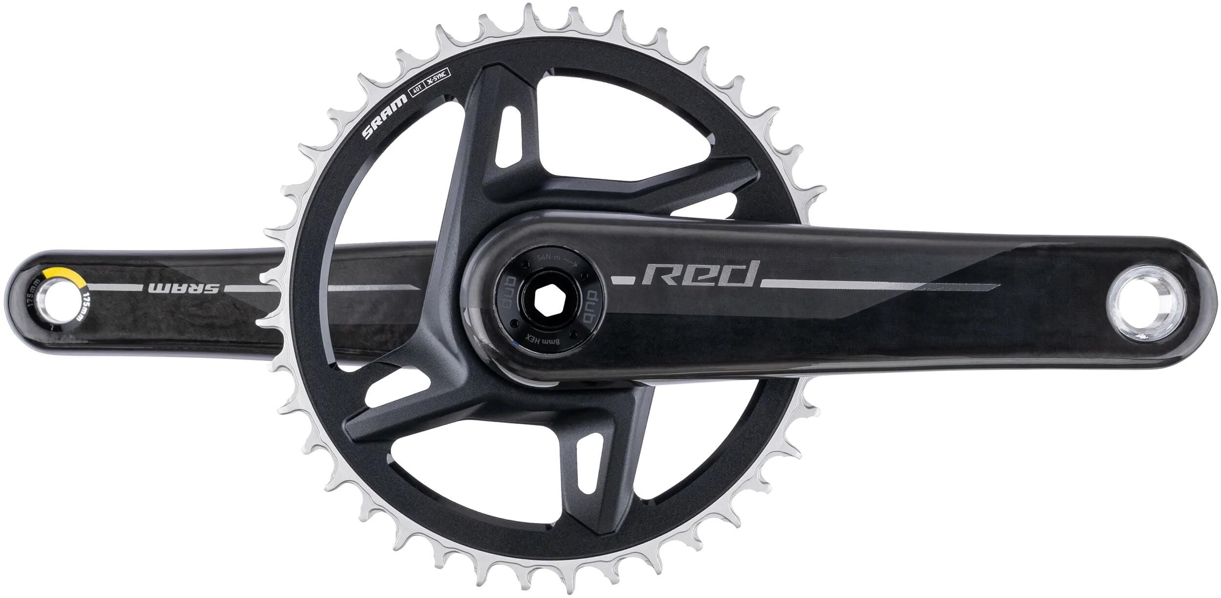 Sram kettenradgarnitur red 1 xplr e1 crankset red 1 xplr 40t 175mm