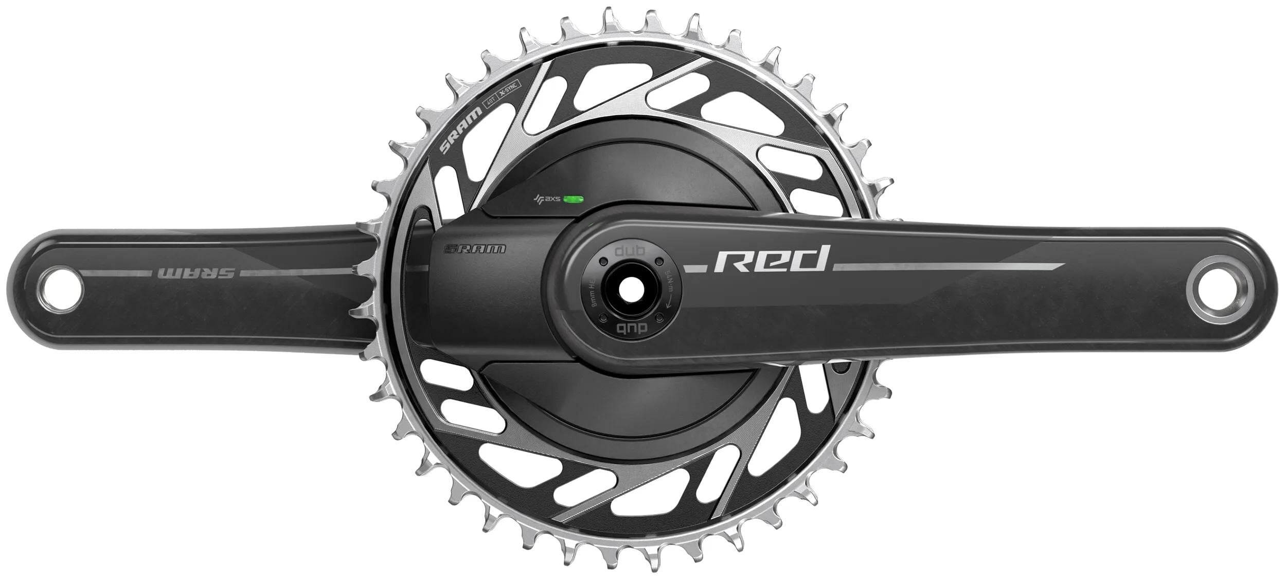 Sram kettenradgarnitur red 1 xplr axs e1 crankset pm red 1 xplr axs e1 40t 175mm