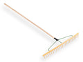 Mm eurotool polyhark 24t met egaliseerkant 94cm met steel 160cm