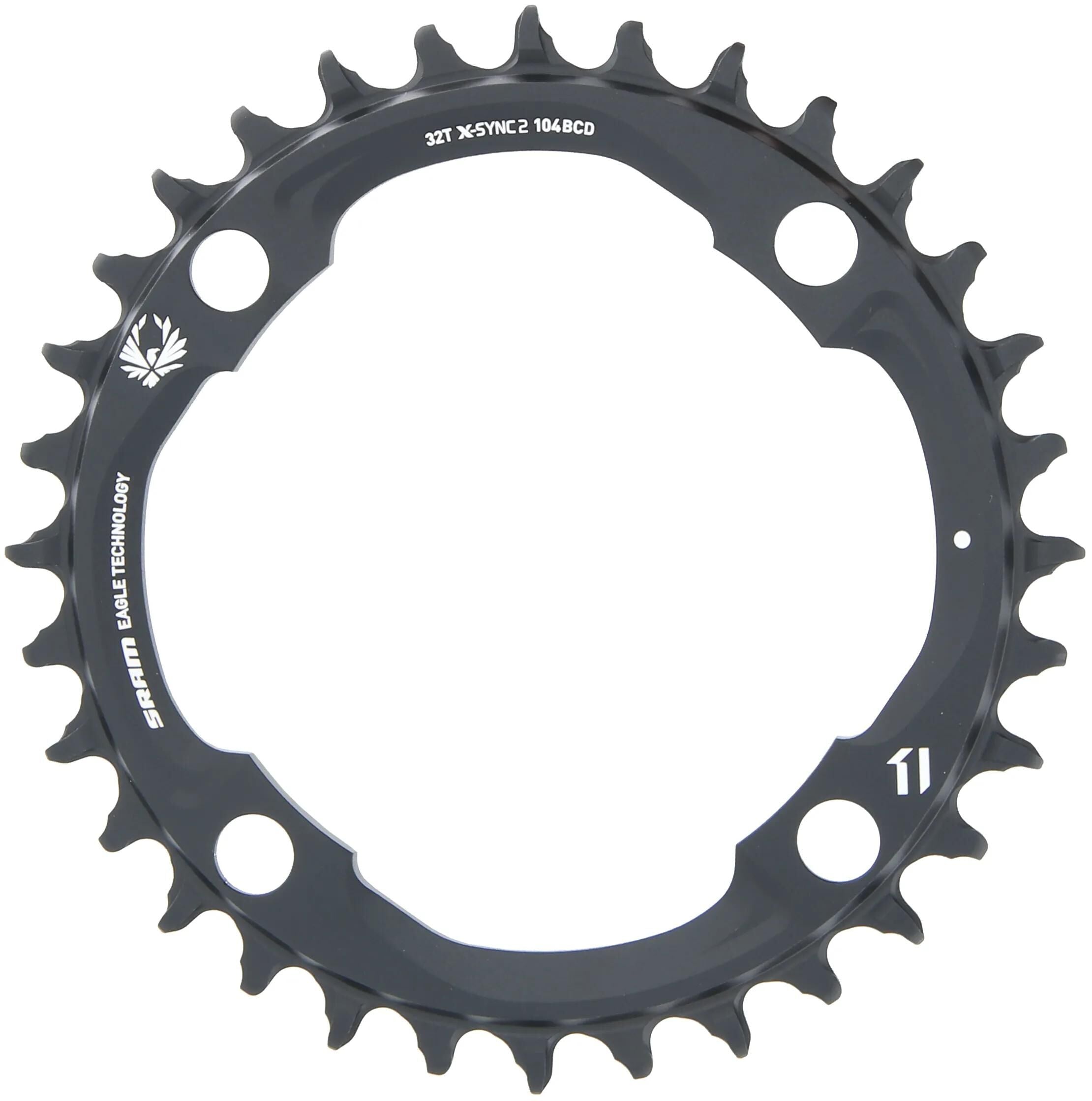 Sram kettenblatt x-sync 2 chain ring x-sync 32t alu