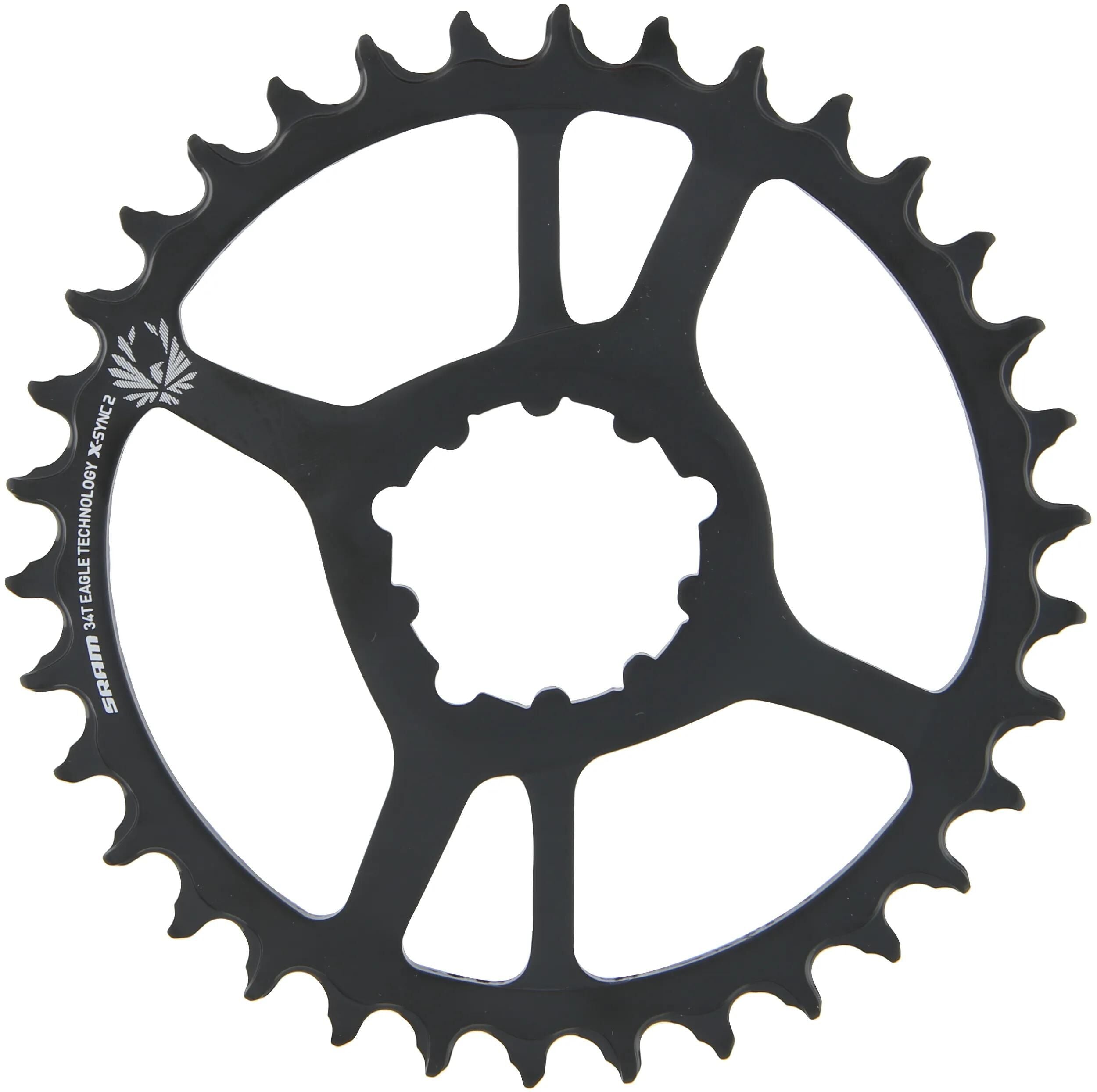 Sram kettenblatt x-sync 2 chain ring x-sync2 34 teeth steel black