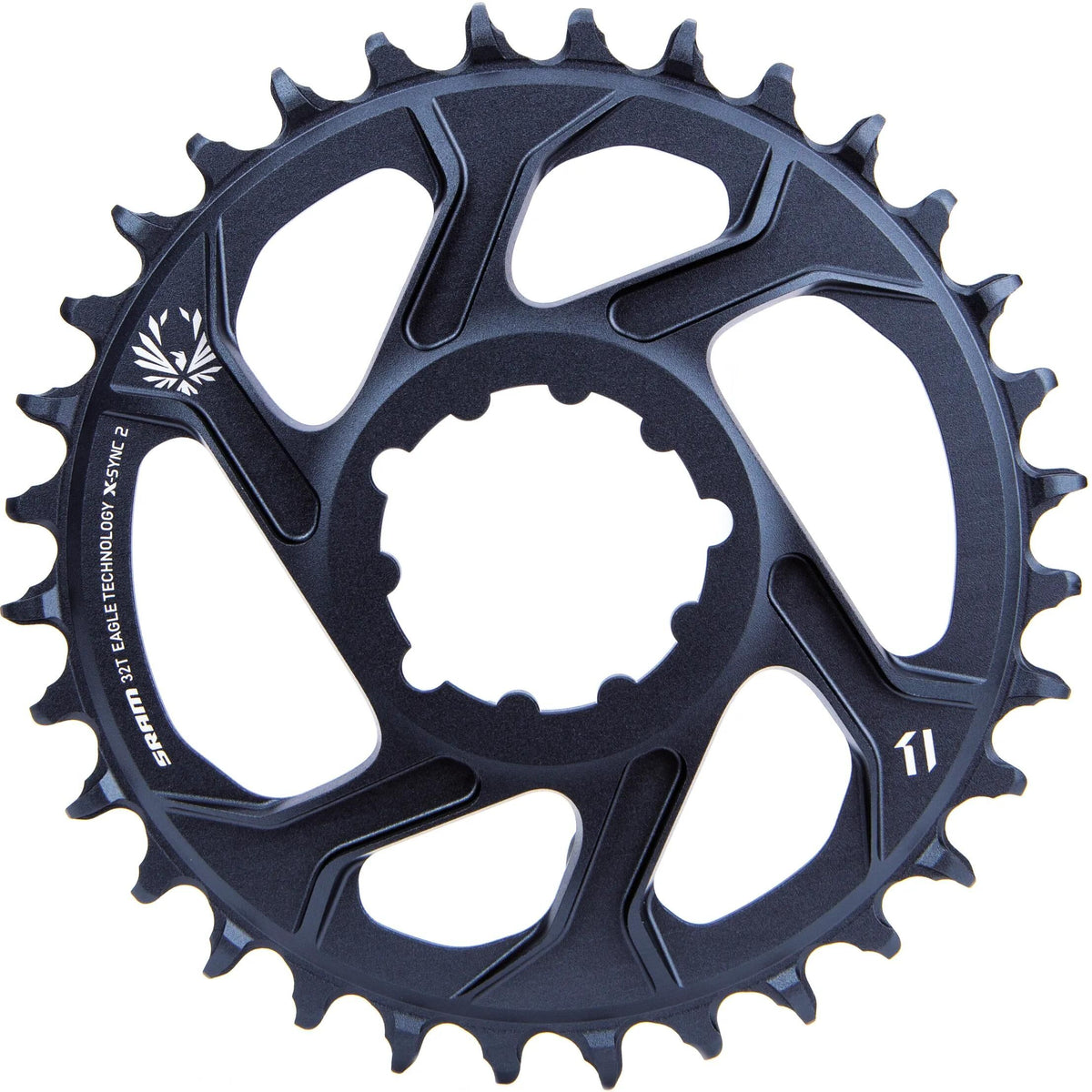 Sram kettingblad x-sync2 sl chain ring x-sync2 sl 32t. alu lunar grey