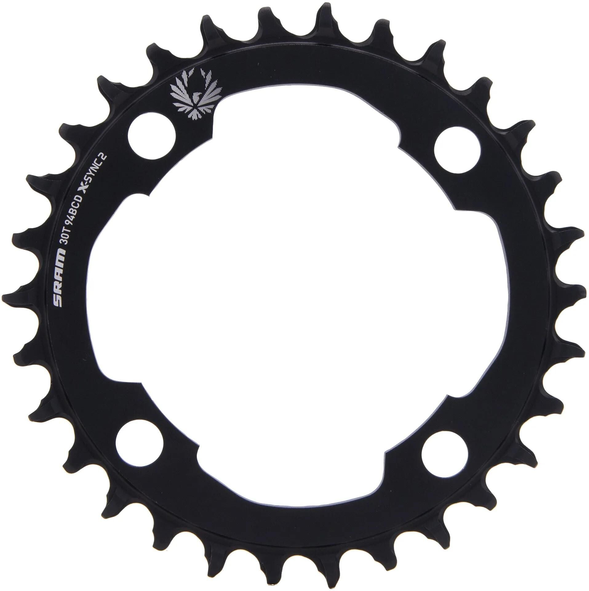 Sram kettenblatt x-sync 2 chain ring x-sync 30 teeth alu black