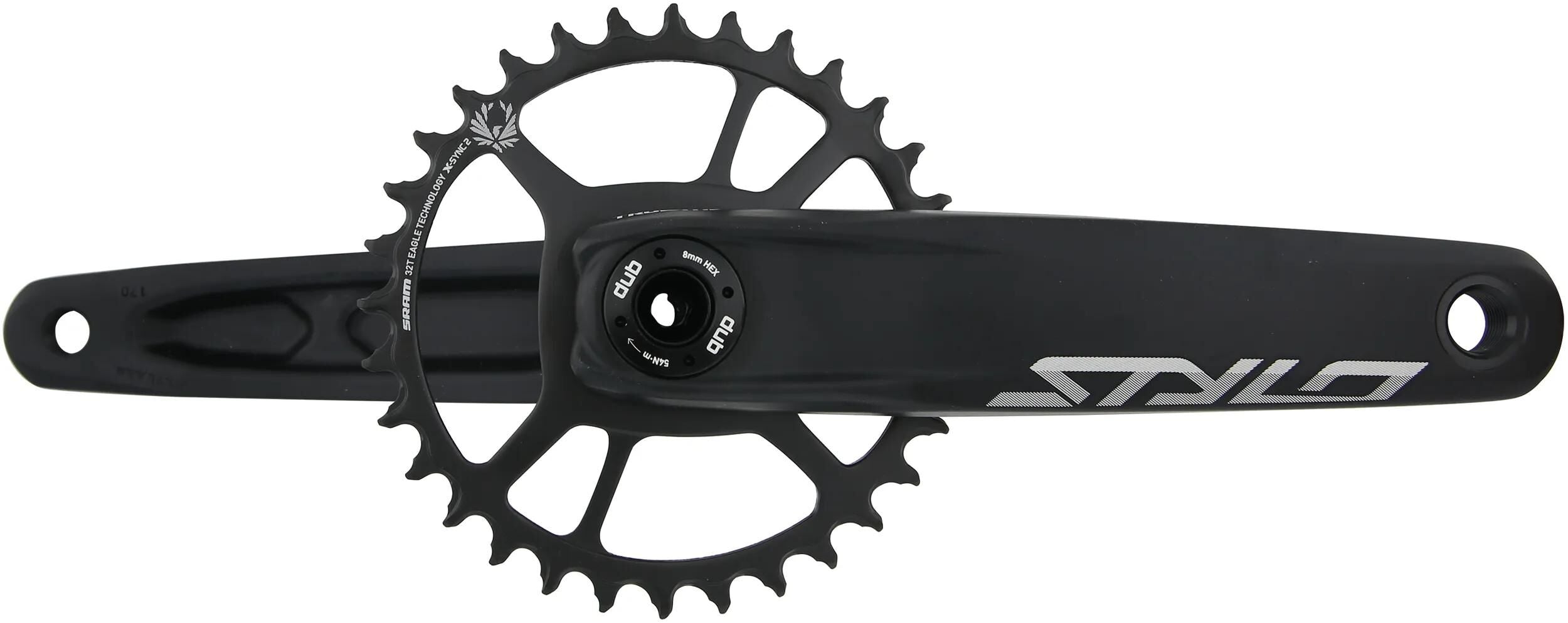 Truvativ kettenradgarnitur stylo 6k eagle crankset stylo 6k eagle dub 32t.boost