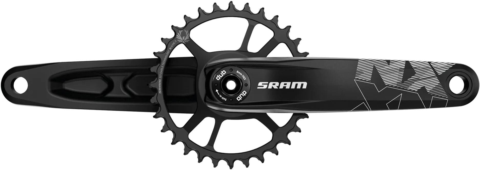 Sram kettenradgarnitur nx eagle crank set nx eagle dub 32t.