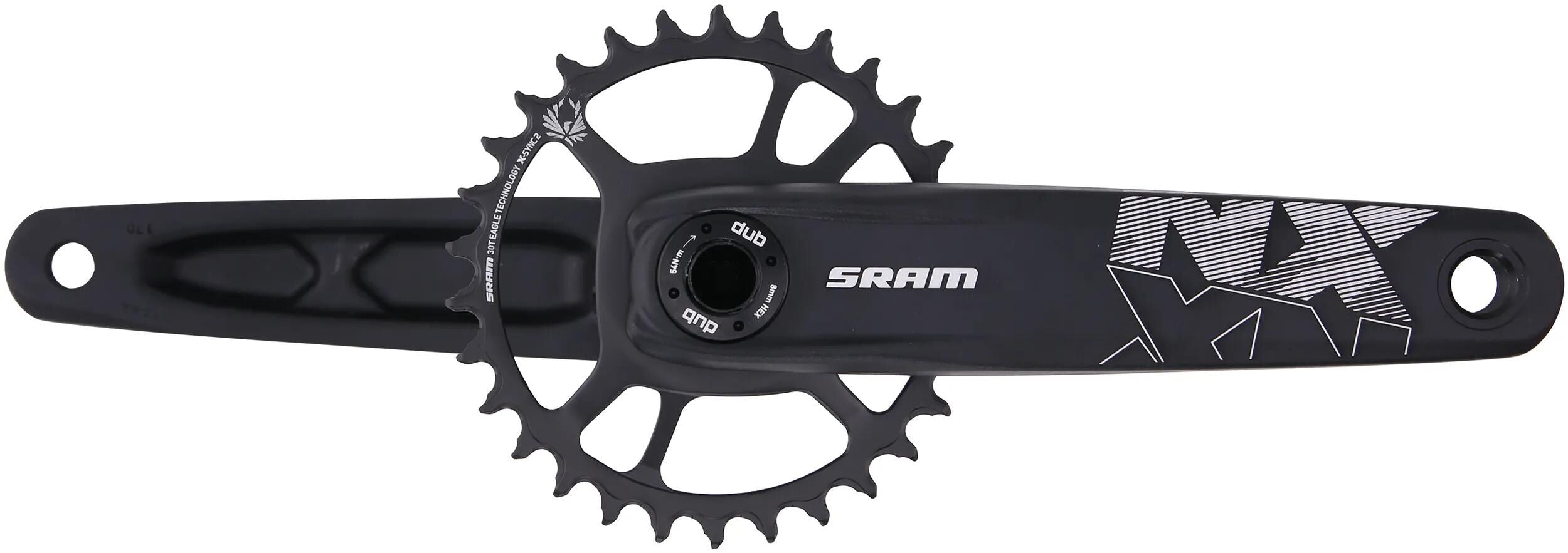 Sram crankstel nx eagle krg nx eagle dub 30 z. 170 mm 4 fat bike